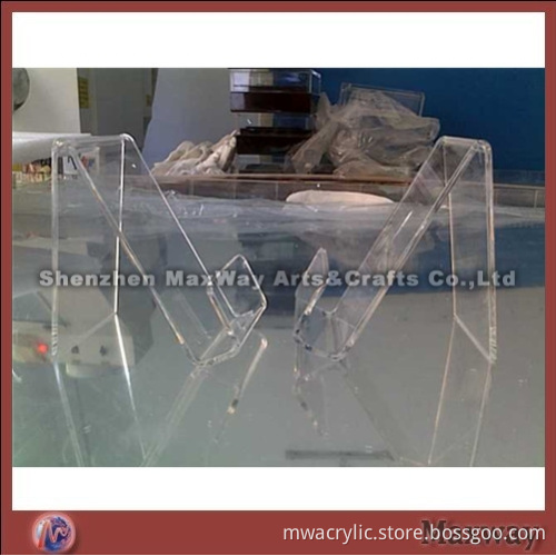 Fancy Crystal Polished Slant Hot Bending Acrylic/Plexiglass Mobile Phone Cell Phone /MP3/Pinhole Cam